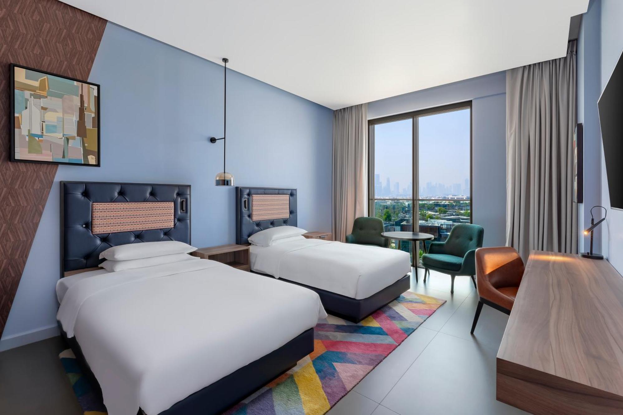 Hyatt Centric Jumeirah Ντουμπάι Εξωτερικό φωτογραφία A room at the hotel