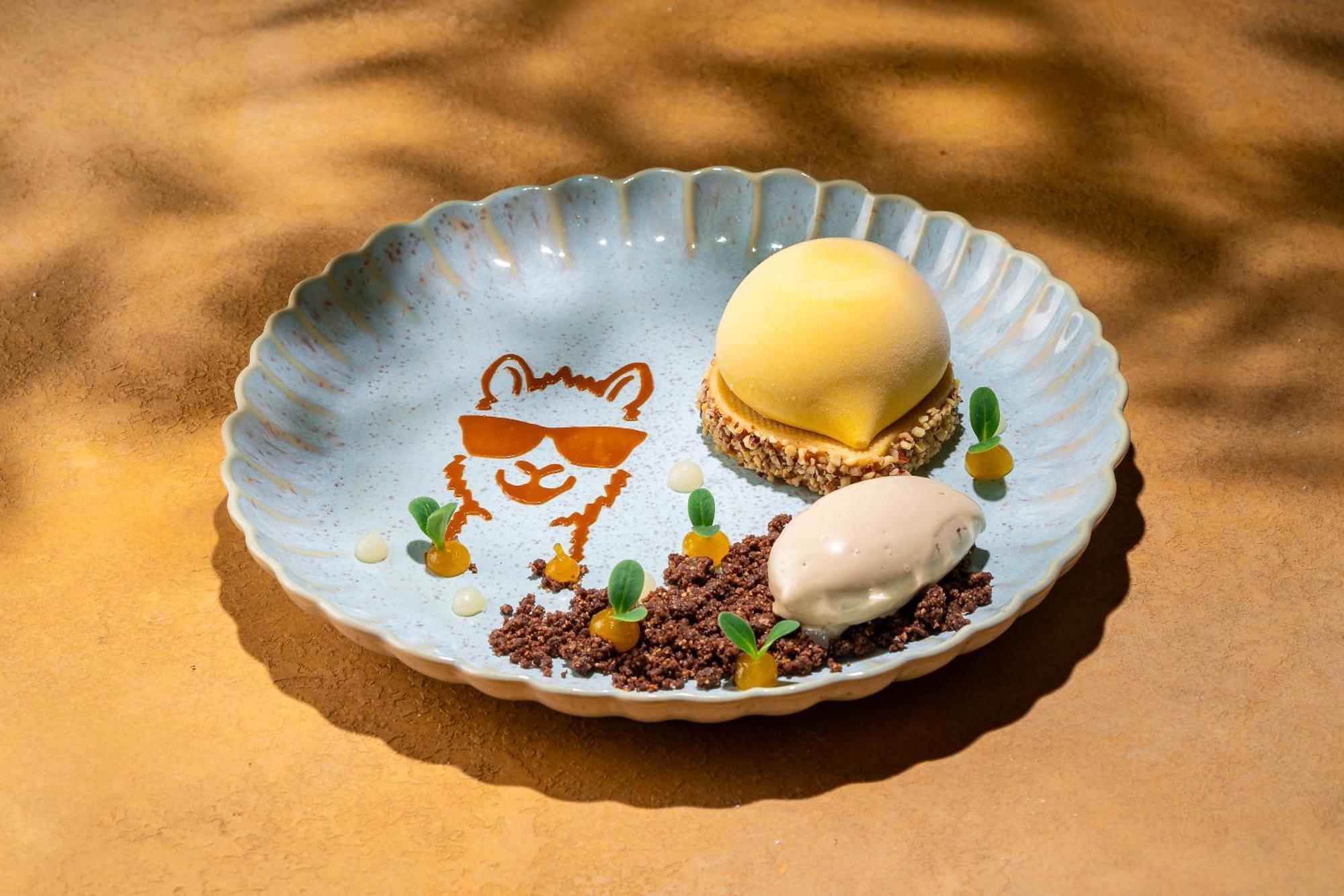 Hyatt Centric Jumeirah Ντουμπάι Εξωτερικό φωτογραφία A dessert at the restaurant